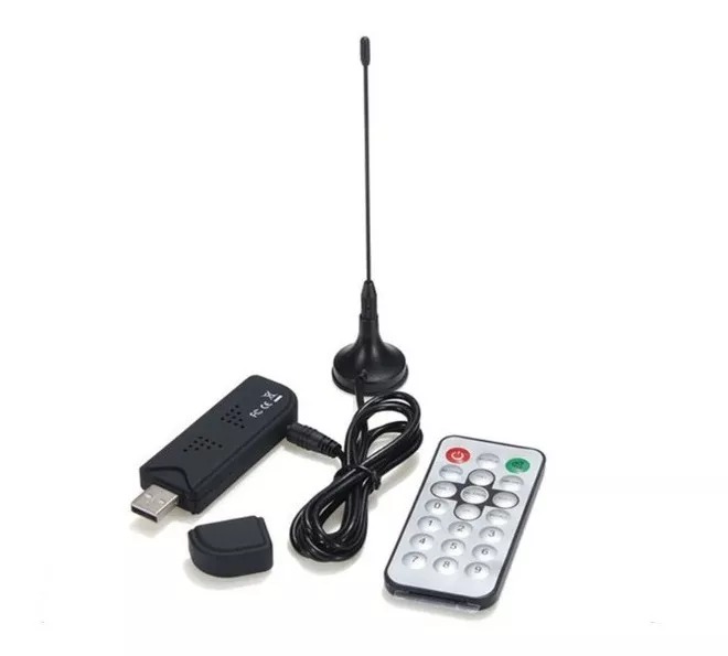 Mini ISDB-T Digital TV Stick grabadora de Video receptor TV USB + Control remoto
